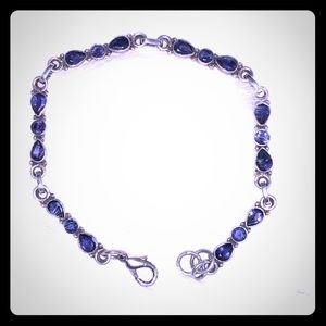 Iolite bracelet